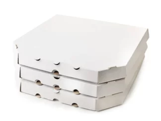 Білі коробки для піци